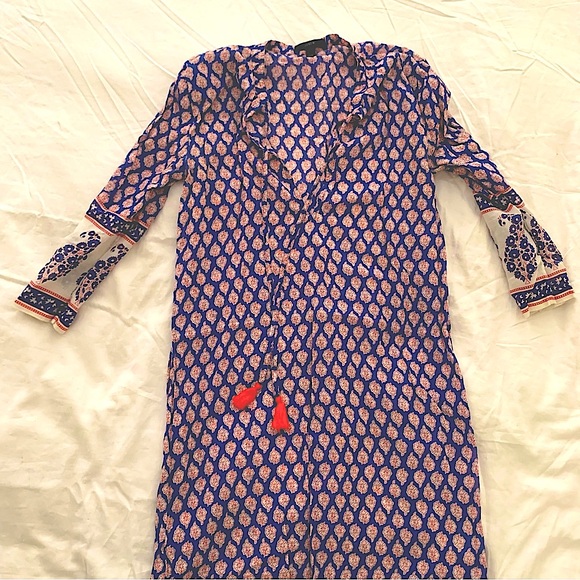 J. Crew Caftan Maxi Swim Cover - Picture 2 of 6